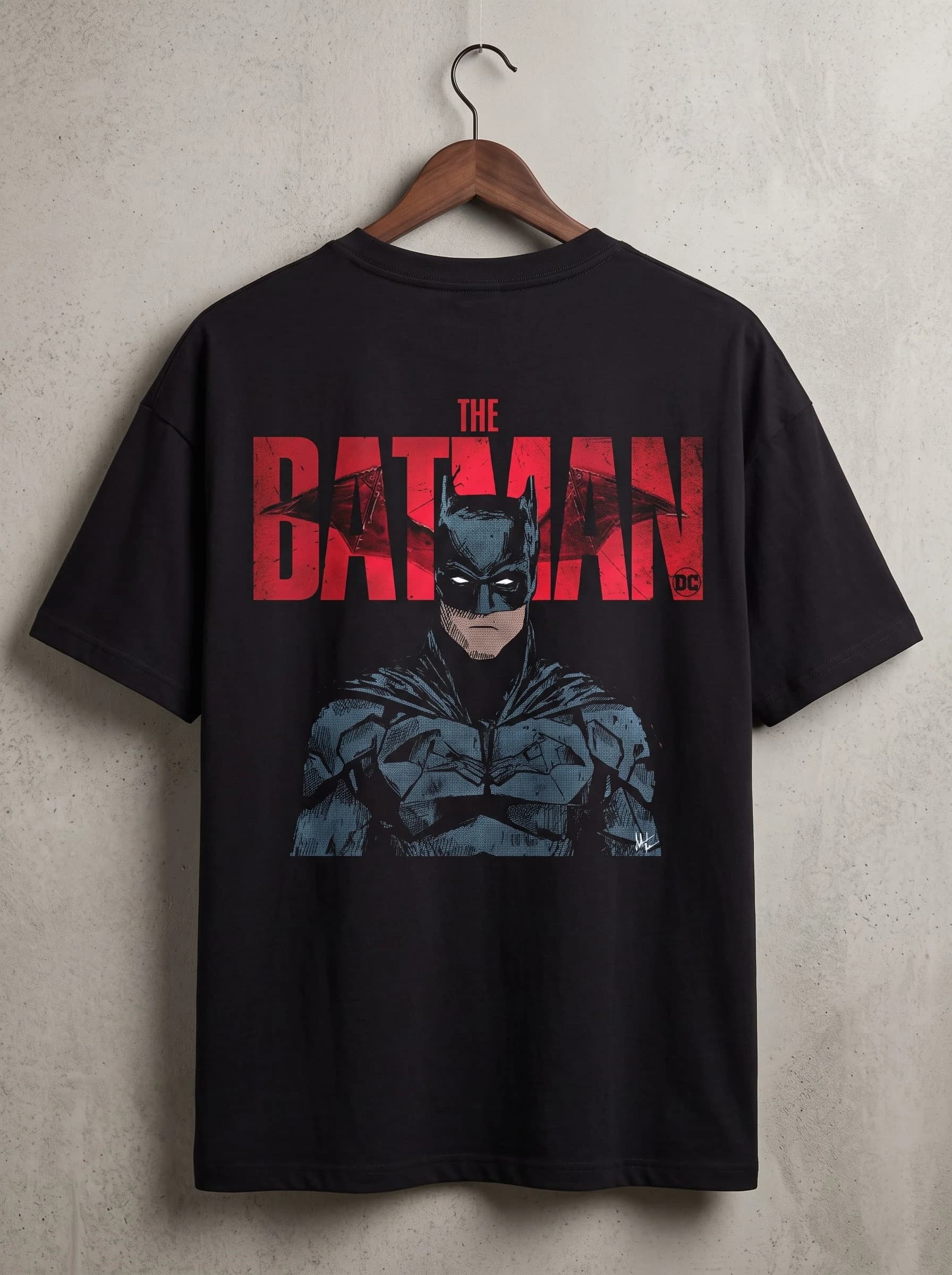 Printed Drop Shoulder T-Shirt - PDS2003
